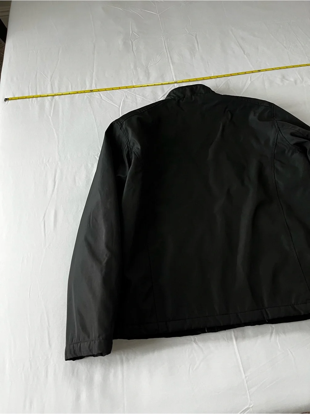 Structure Men's Black Bomber-Style Zip Jacket